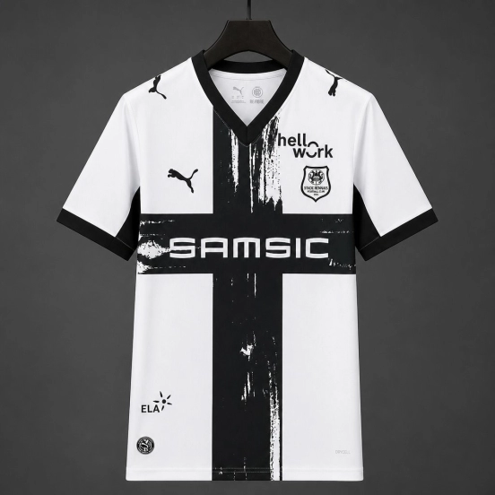 26/27 Stade Rennais Away White Jersey