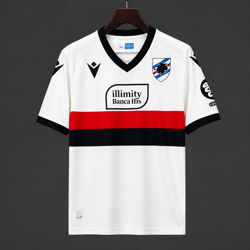 26/27 Sampdoria Away White Jersey