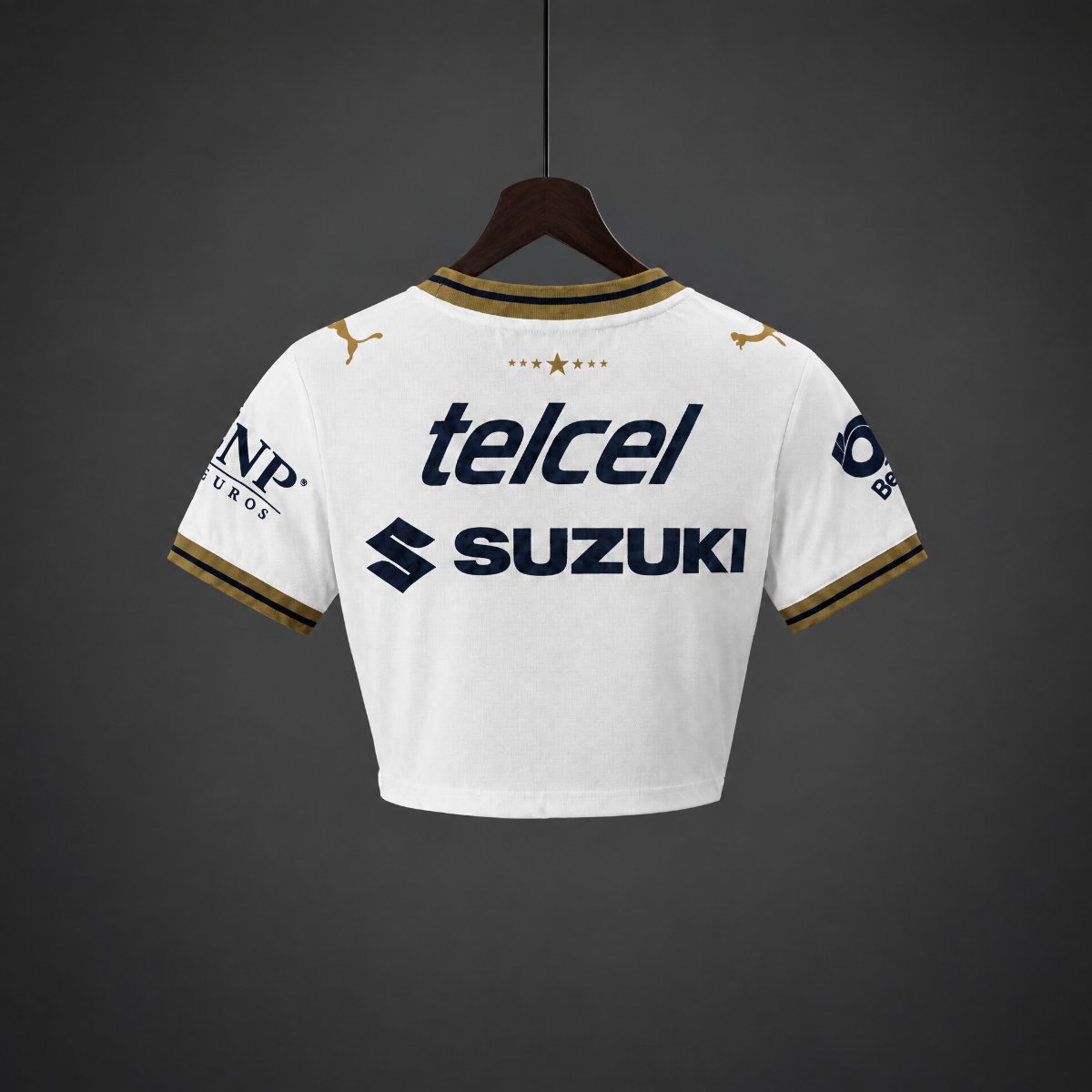 26/27 Women Pumas UNAM Away Crop Jersey