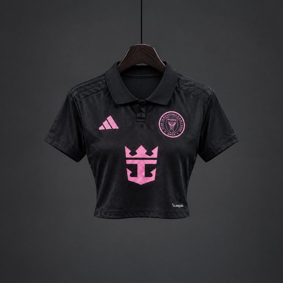 26/27 Women Inter Miami Away Black Crop Jersey