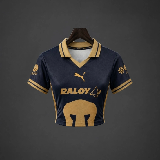 26/27 Women Pumas UNAM Home Crop Jersey
