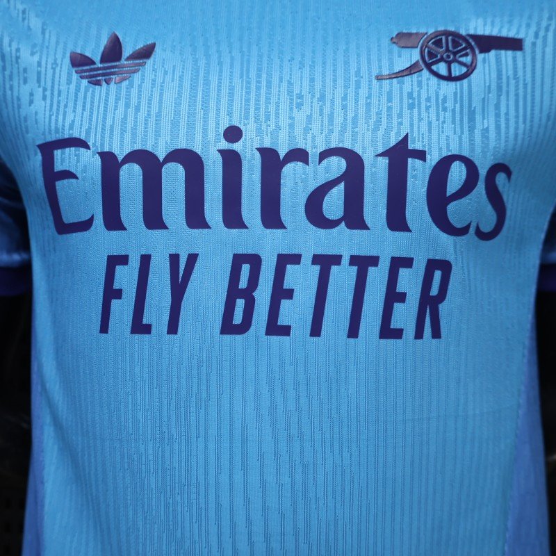 Player Version 26/27 Arsenal  Away Goalkeeper Blue Jersey