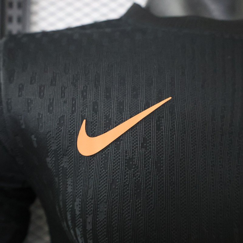 Player Version 26/27 PSG/Paris Saint-Germain Training Black/Orange Jersey