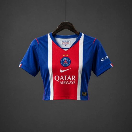 26/27 Women PSG/Paris Saint-Germain Home Crop Jersey