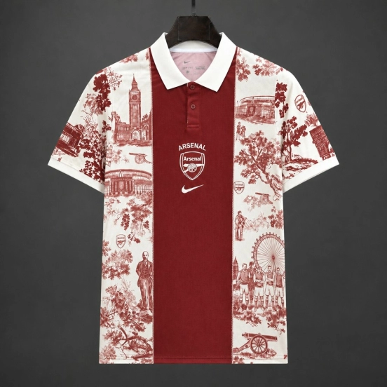 26/27 Arsenal x Dior Red  Special Edition  Jersey