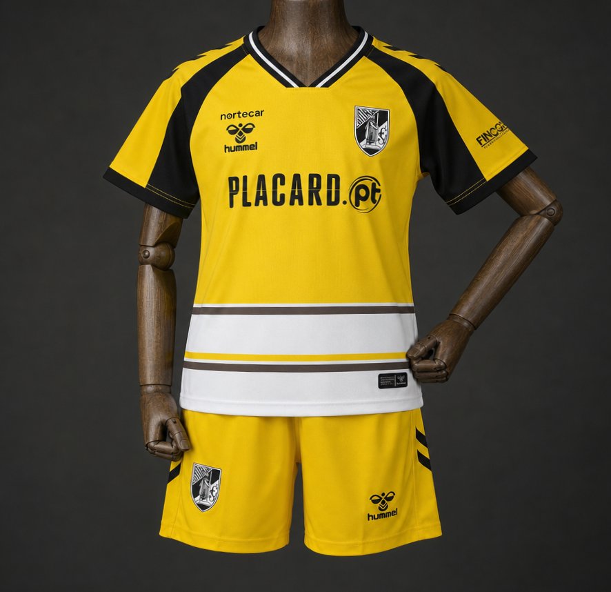 26/27 Kids Vitoria Yellow Third Jersey