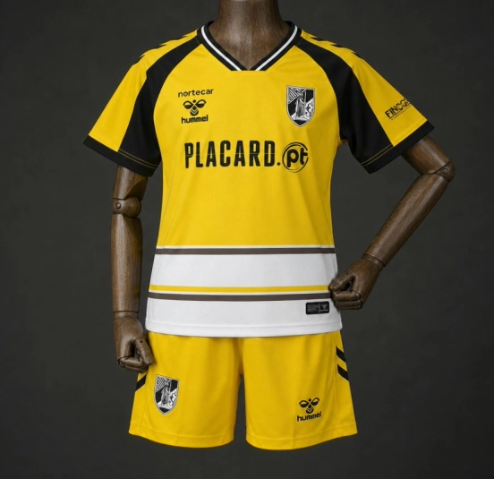 26/27 Kids Vitoria Yellow Third Jersey